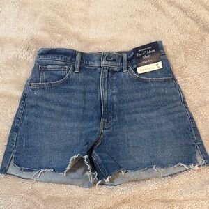 Abercrombie & Fitch Blue Jean Shorts